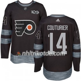 Philadelphia Flyers Trikot Sean Couturier 14 1917-2017 100th Anniversary Adidas Schwarz Authentic - Herren
